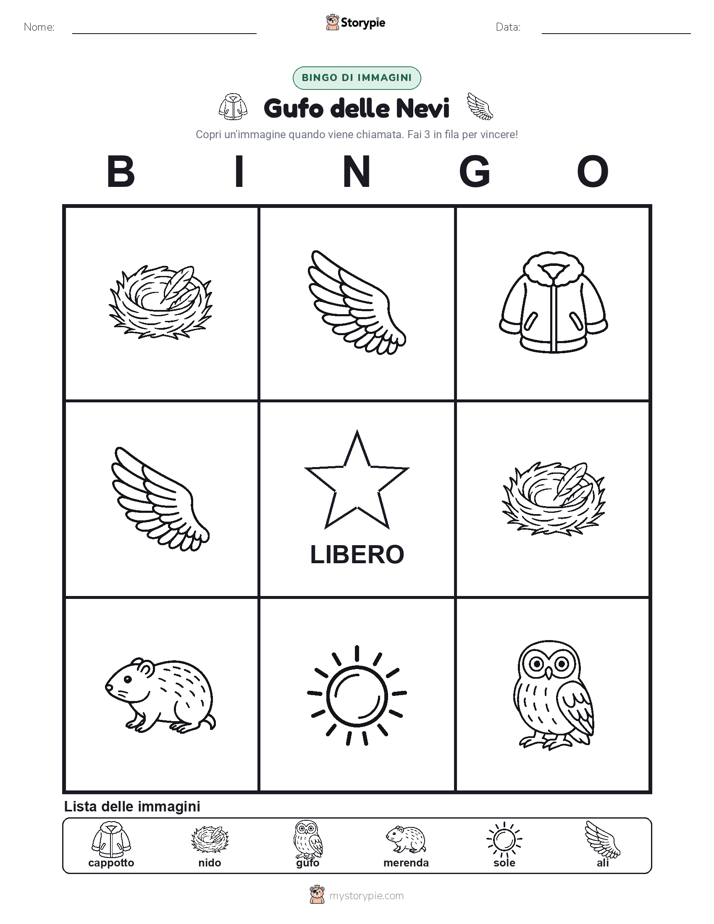 Bingo delle Immagini