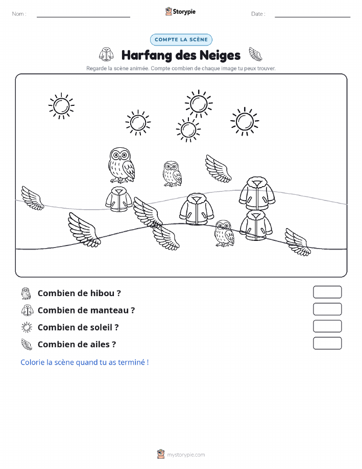 Scène de Comptage