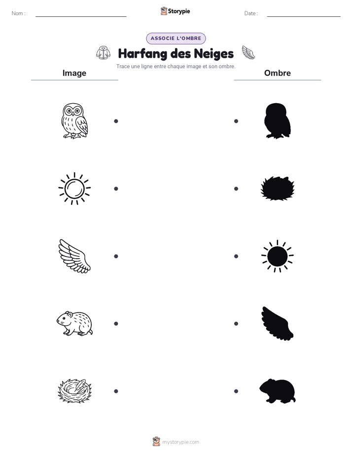Correspondance d'Ombres
