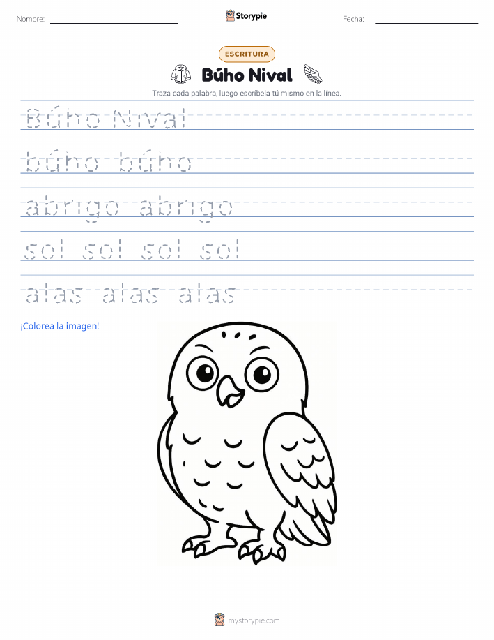 Práctica de Escritura