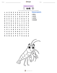 Anteprima della scheda stampabile di Krill
