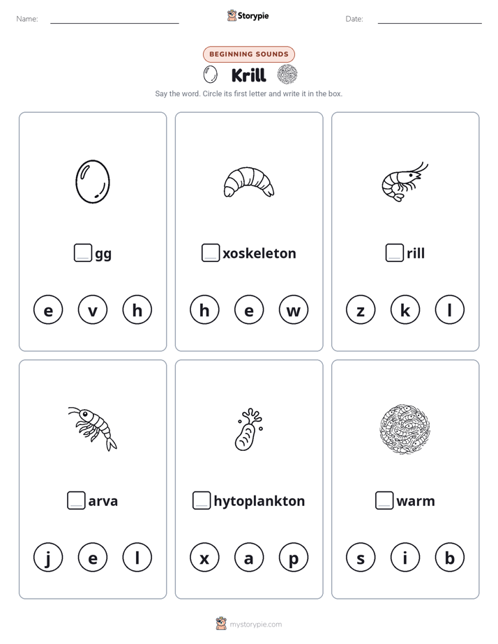 Beginning Sounds