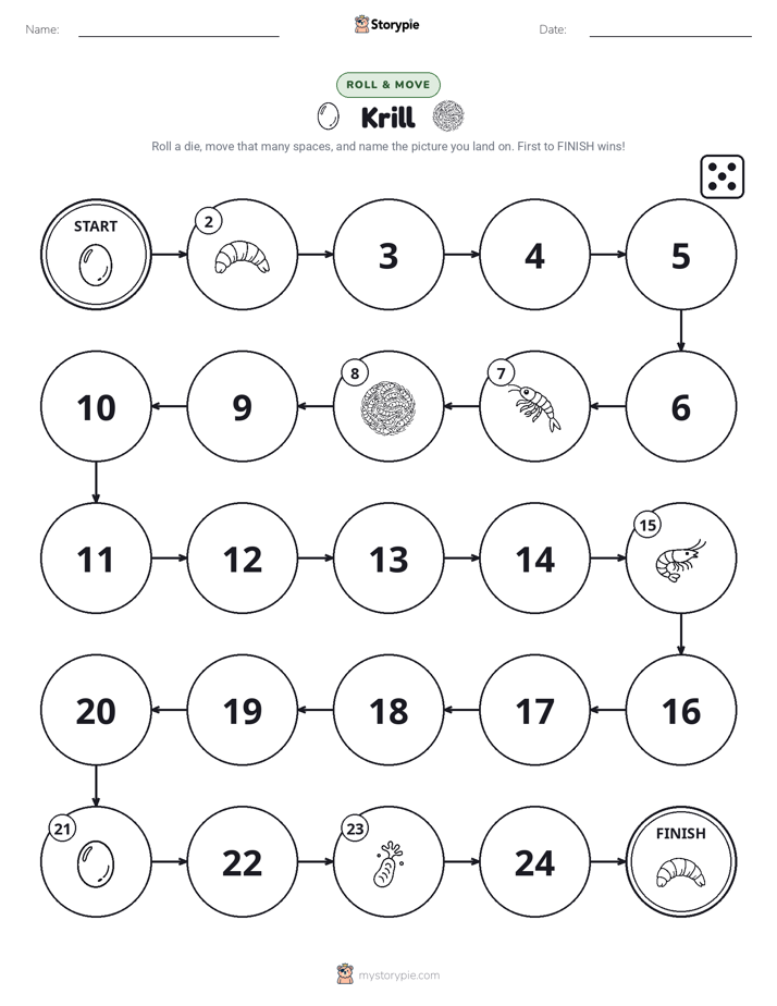 Roll & Move Game