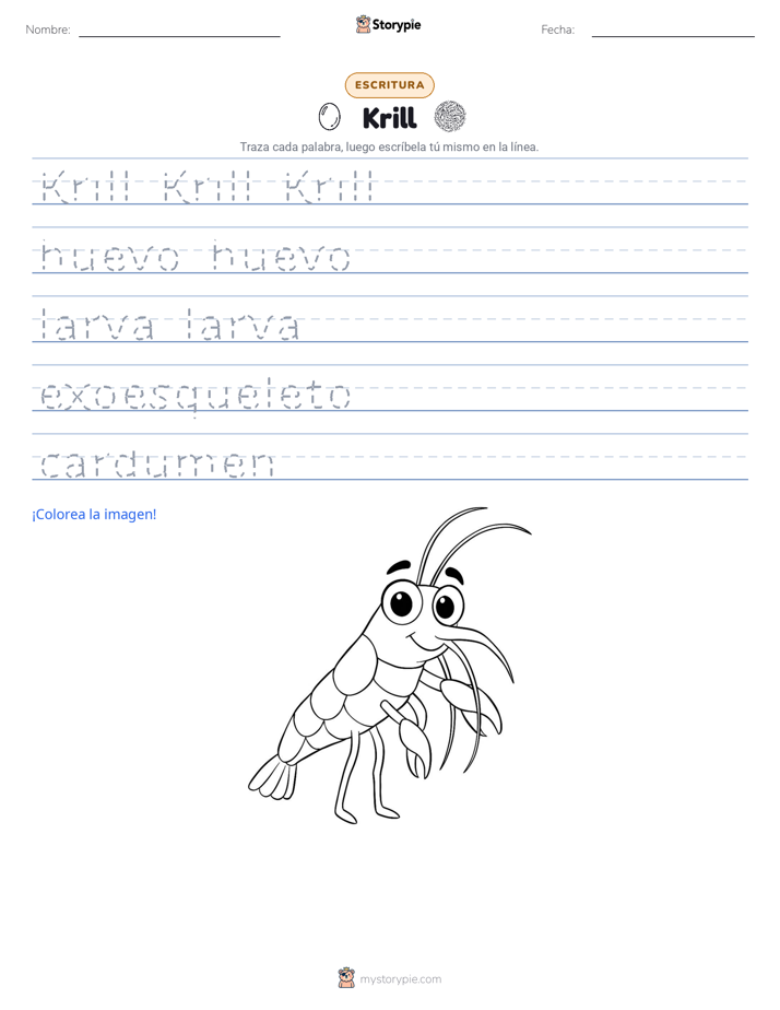 Práctica de Escritura