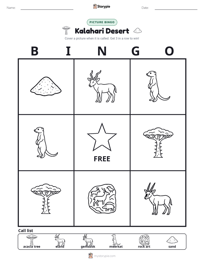 Picture Bingo