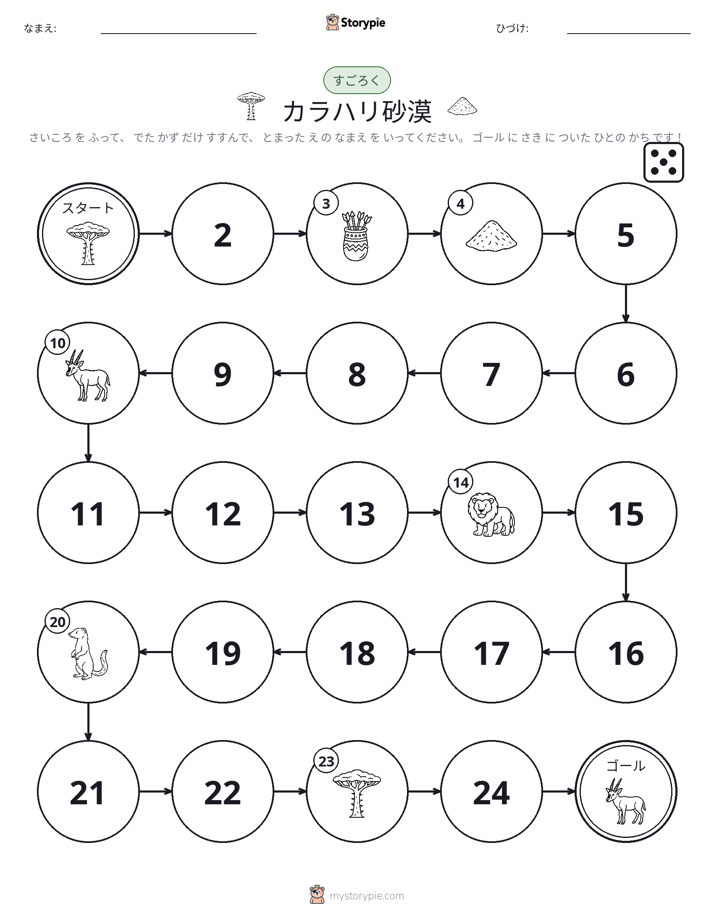 ロール＆ムーブゲーム