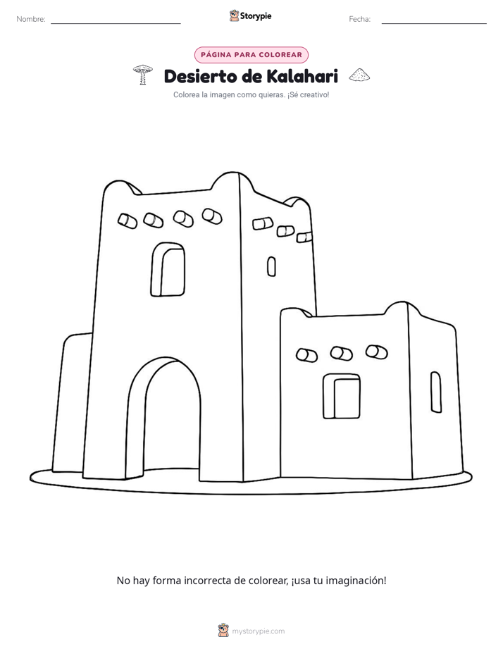 Página para Colorear