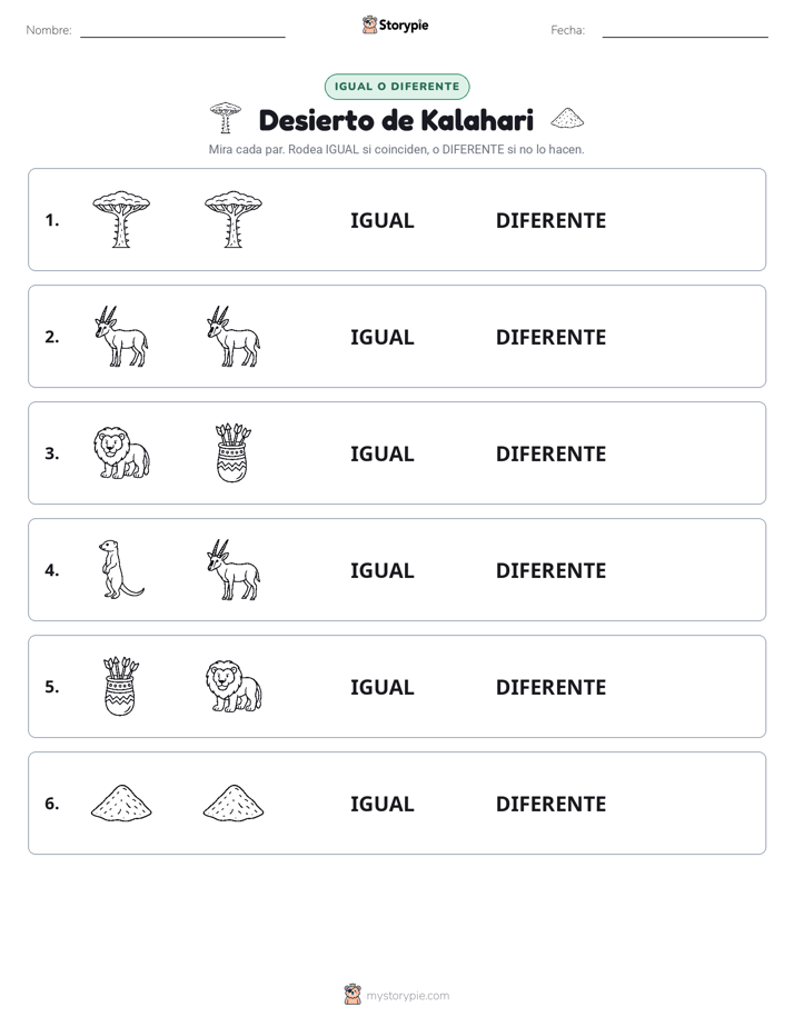 Igual o Diferente