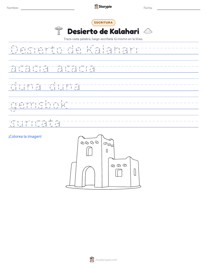 Práctica de Escritura
