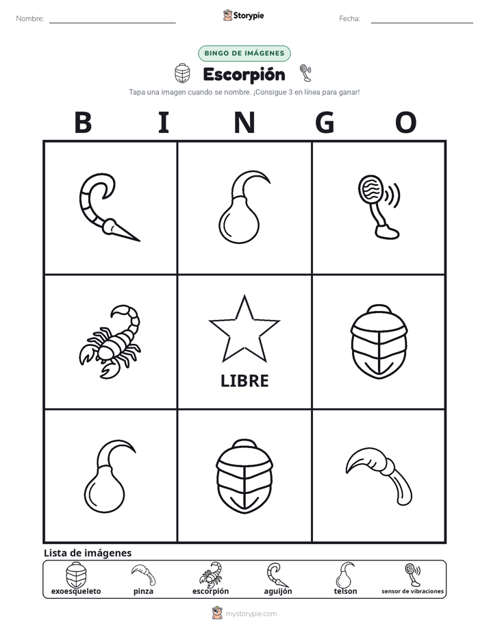 Bingo de Imágenes