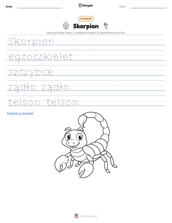 Ćwiczenie Pisania