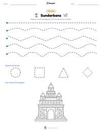 Anteprima della scheda stampabile di Sundarbans