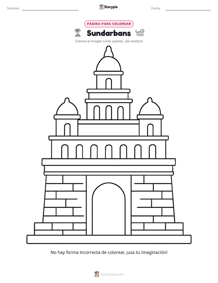 Página para Colorear