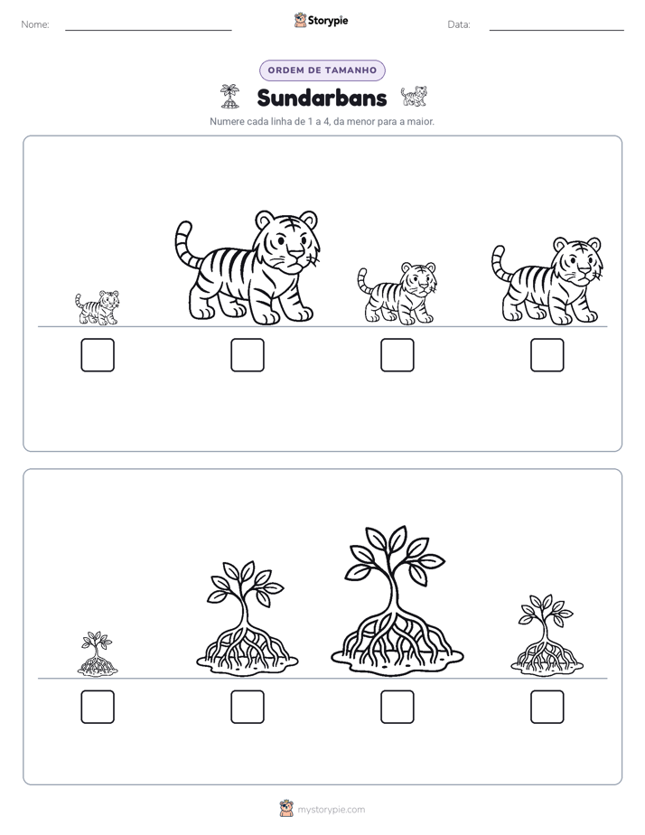 Ordem de Tamanho