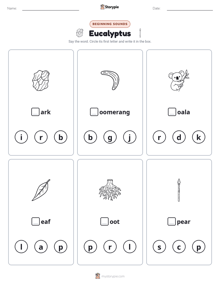 Beginning Sounds