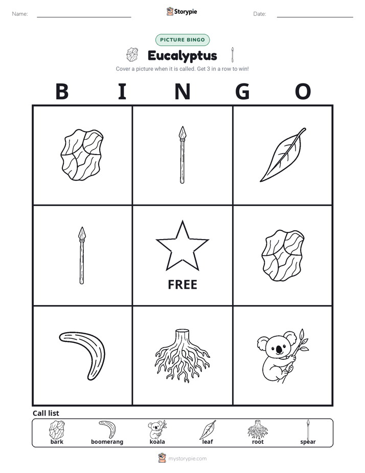 Picture Bingo
