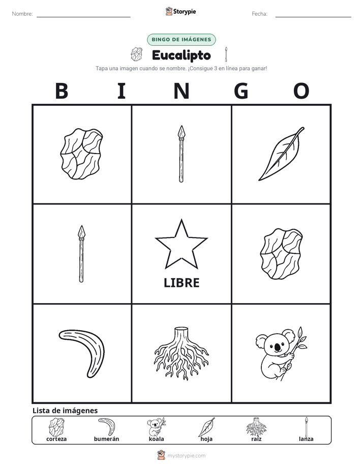 Bingo de Imágenes