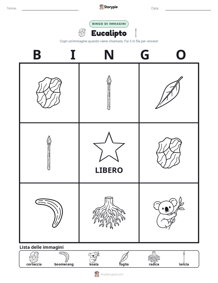 Bingo delle Immagini