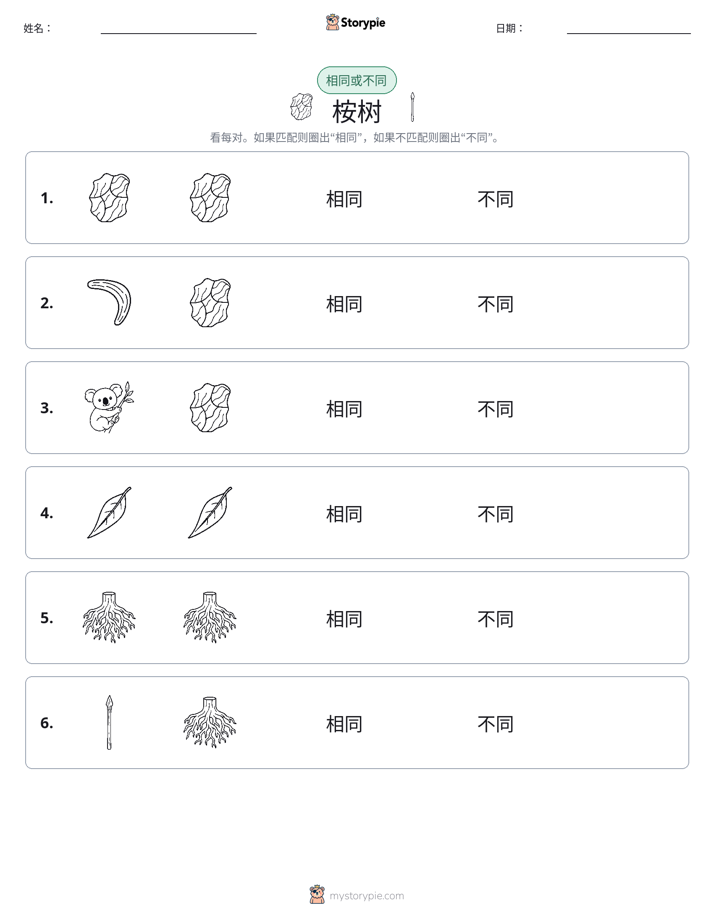相同或不同