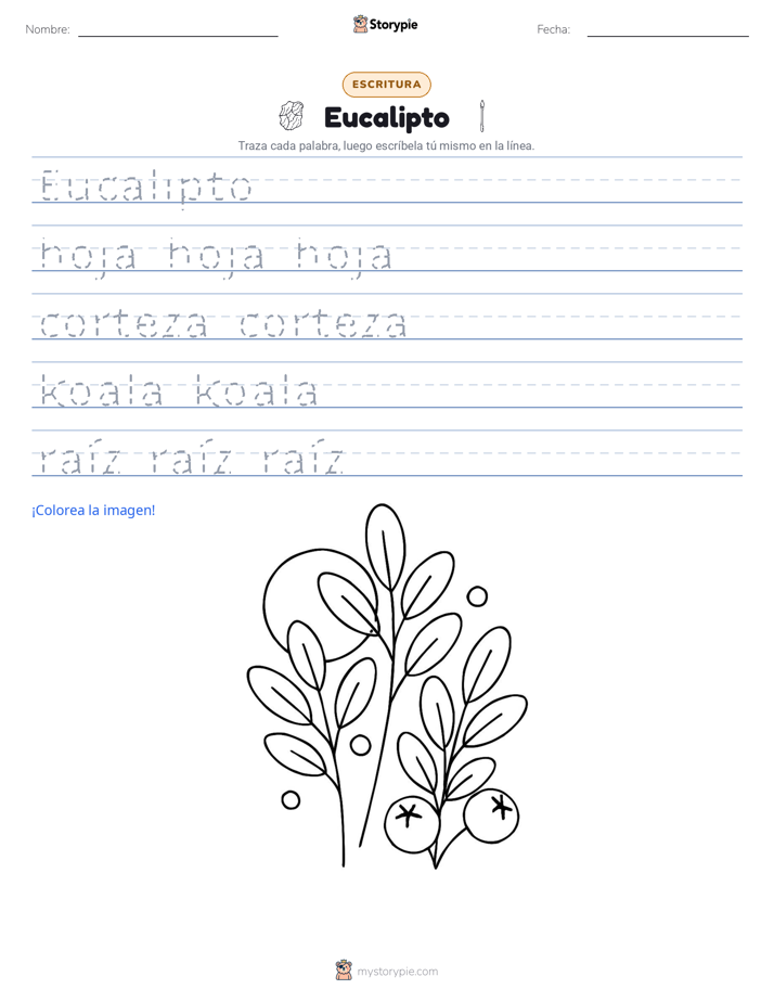 Práctica de Escritura