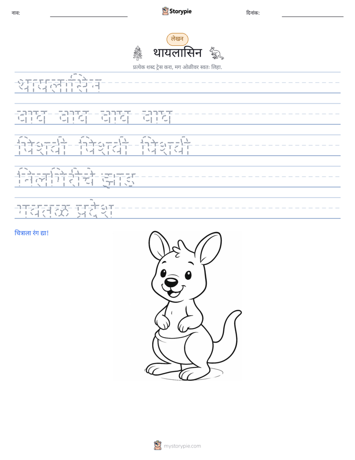 लेखन सराव