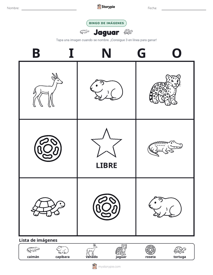 Bingo de Imágenes
