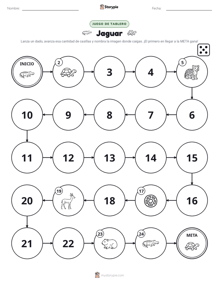 Juego de Rueda y Avanza