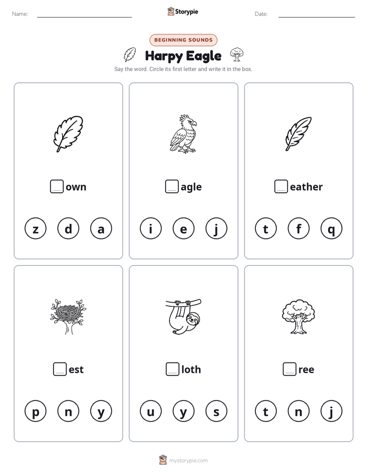 Beginning Sounds