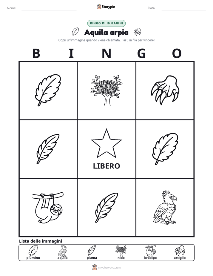 Bingo delle Immagini