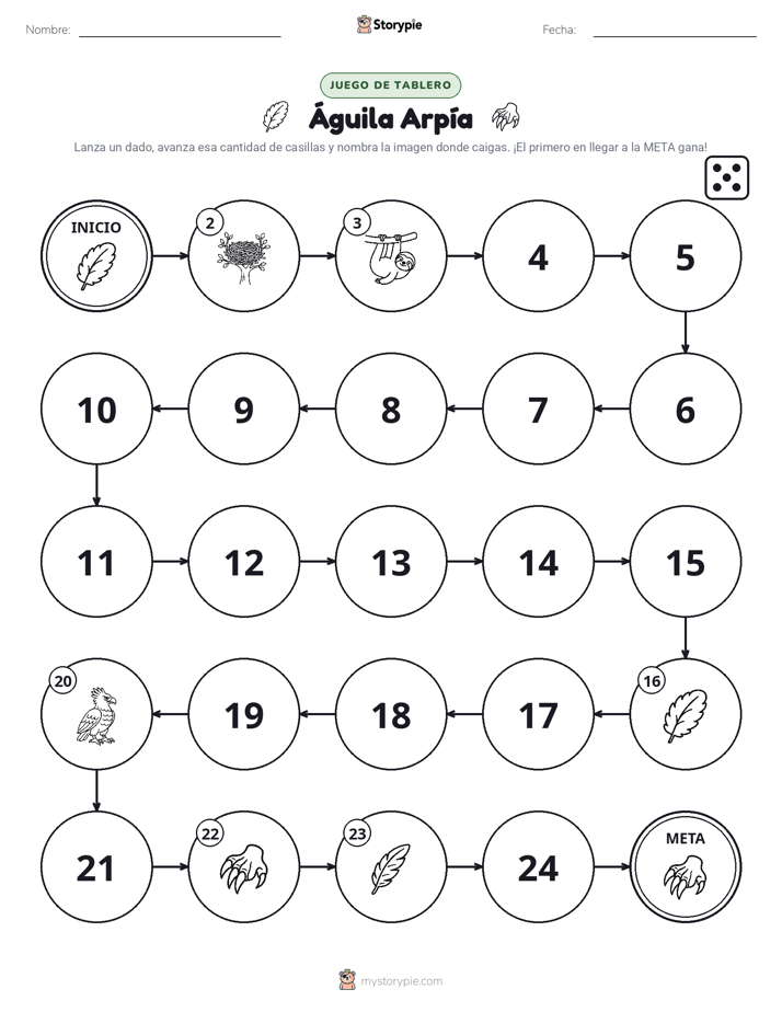 Juego de Rueda y Avanza