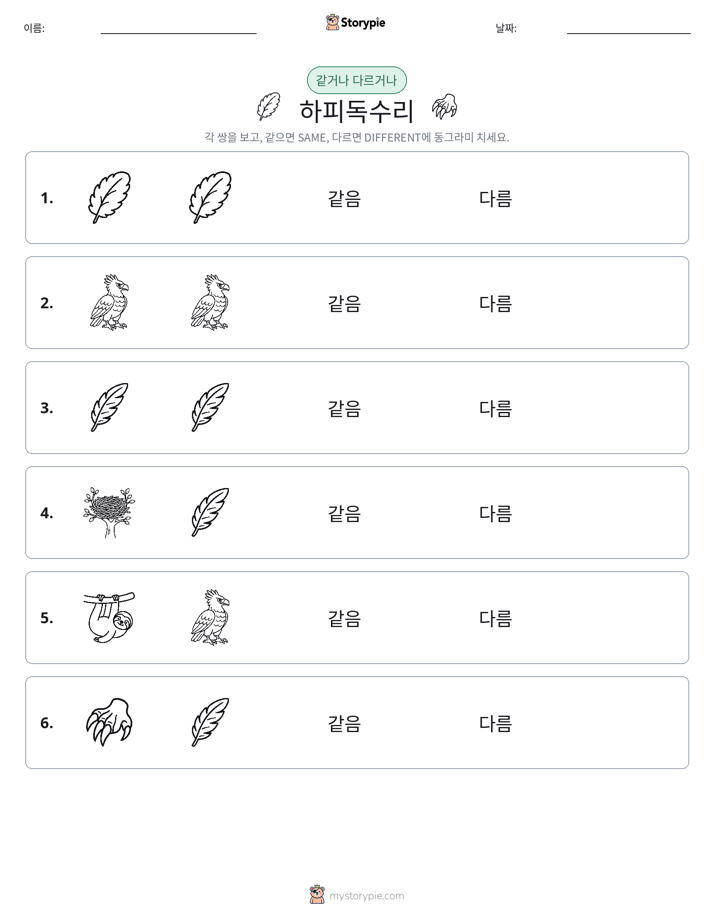 같은 것 또는 다른 것