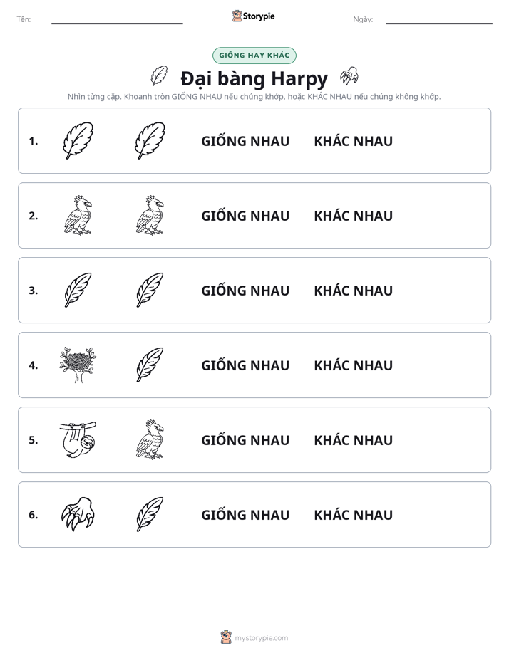 Giống Hay Khác