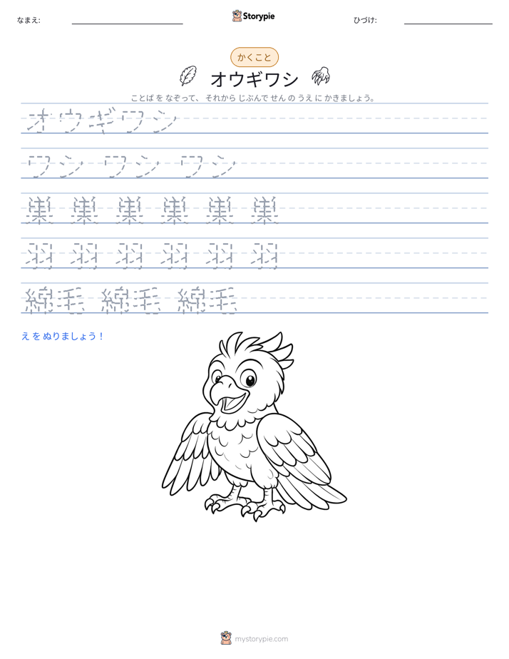 書き取り練習