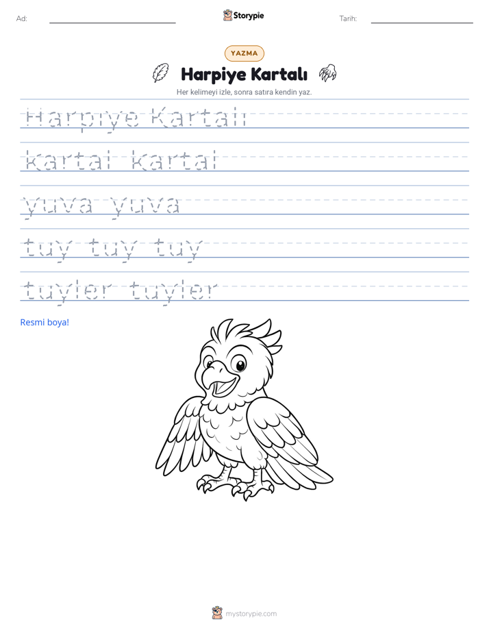 Yazma Pratiği