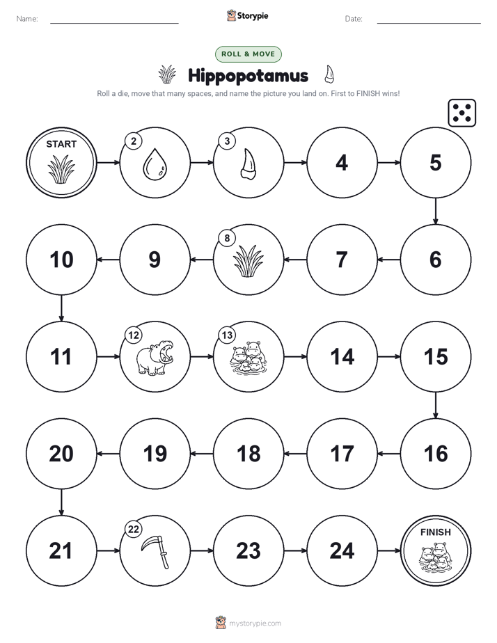 Roll & Move Game