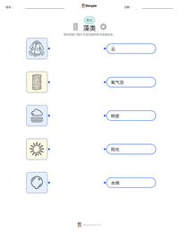 藻类 可打印工作表预览