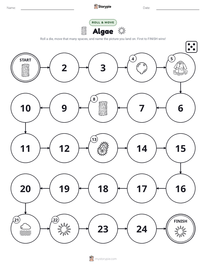 Roll & Move Game