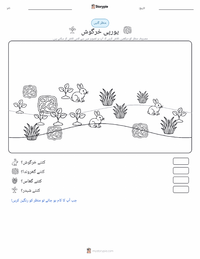 یورپی خرگوش پرنٹ کرنے کے قابل ورکشیٹ کا پیش نظارہ