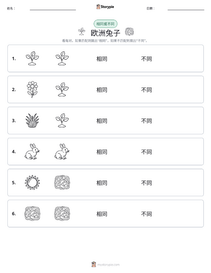 相同或不同