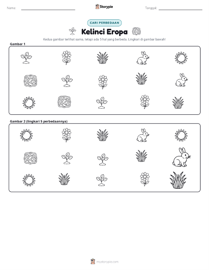 Temukan Perbedaannya
