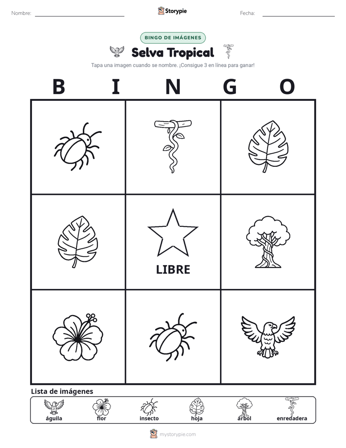 Bingo de Imágenes