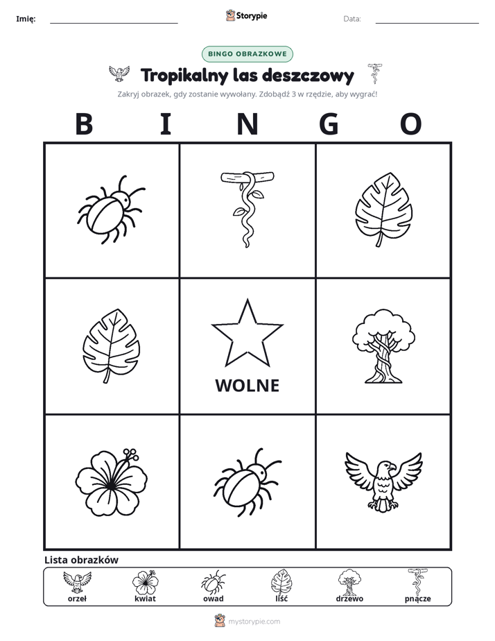 Bingo obrazkowe