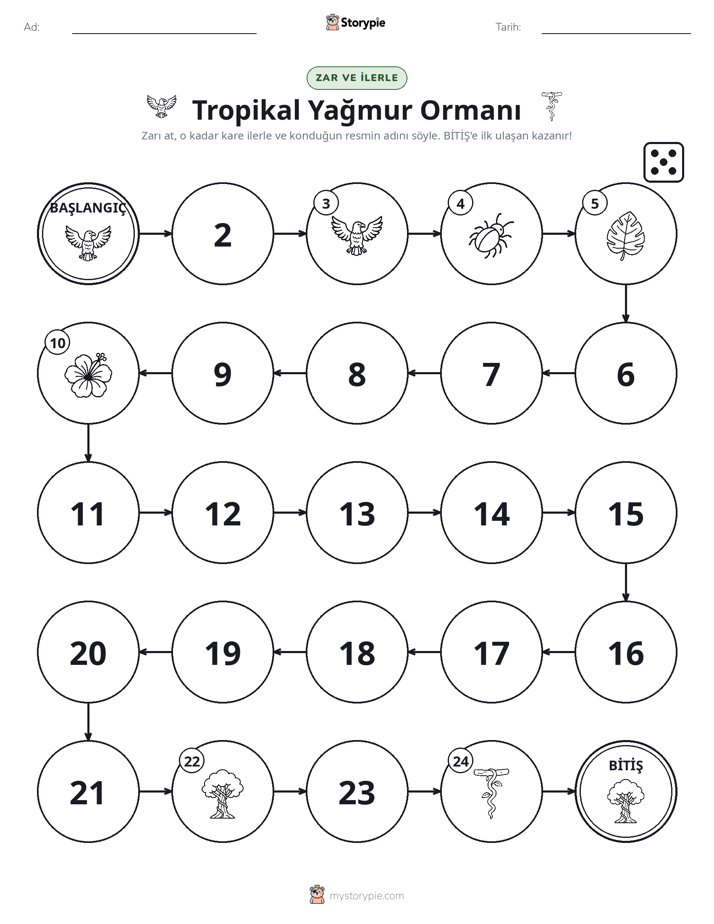 Yuvarla & Hareket Et Oyunu