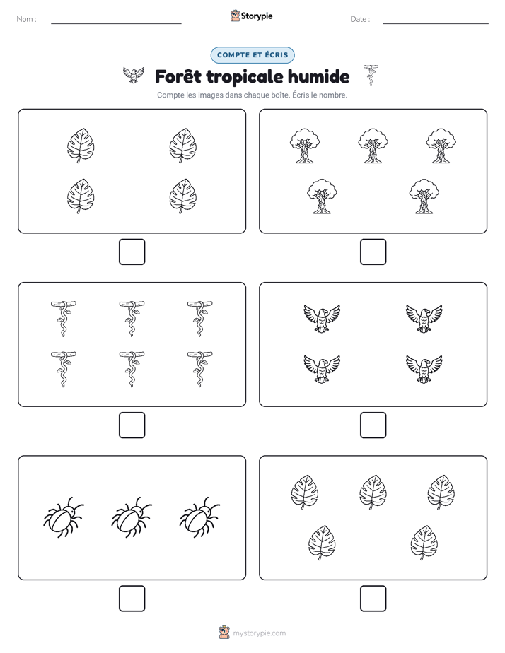Compter & Écrire