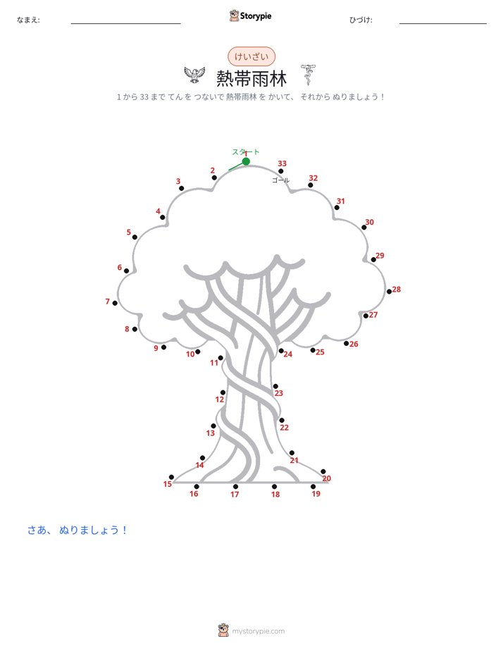 点つなぎ
