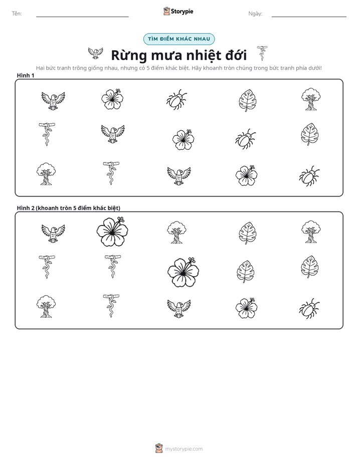 Tìm Sự Khác Biệt