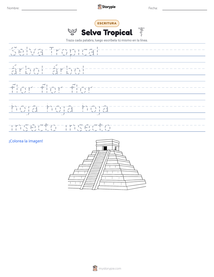 Práctica de Escritura