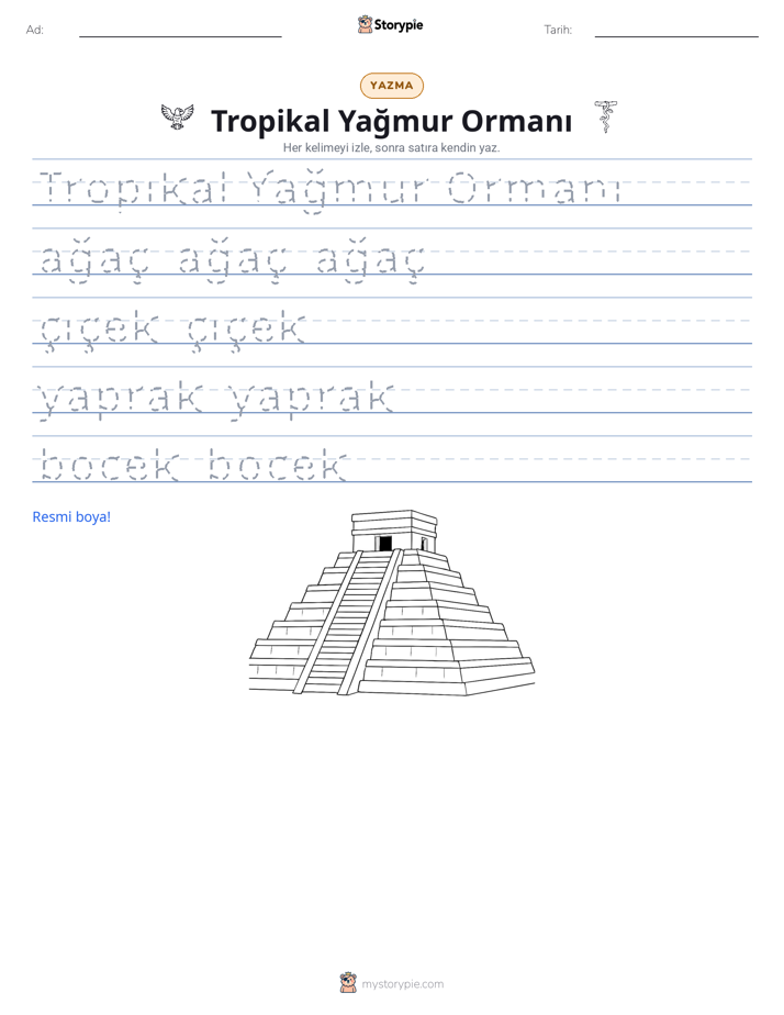 Yazma Pratiği