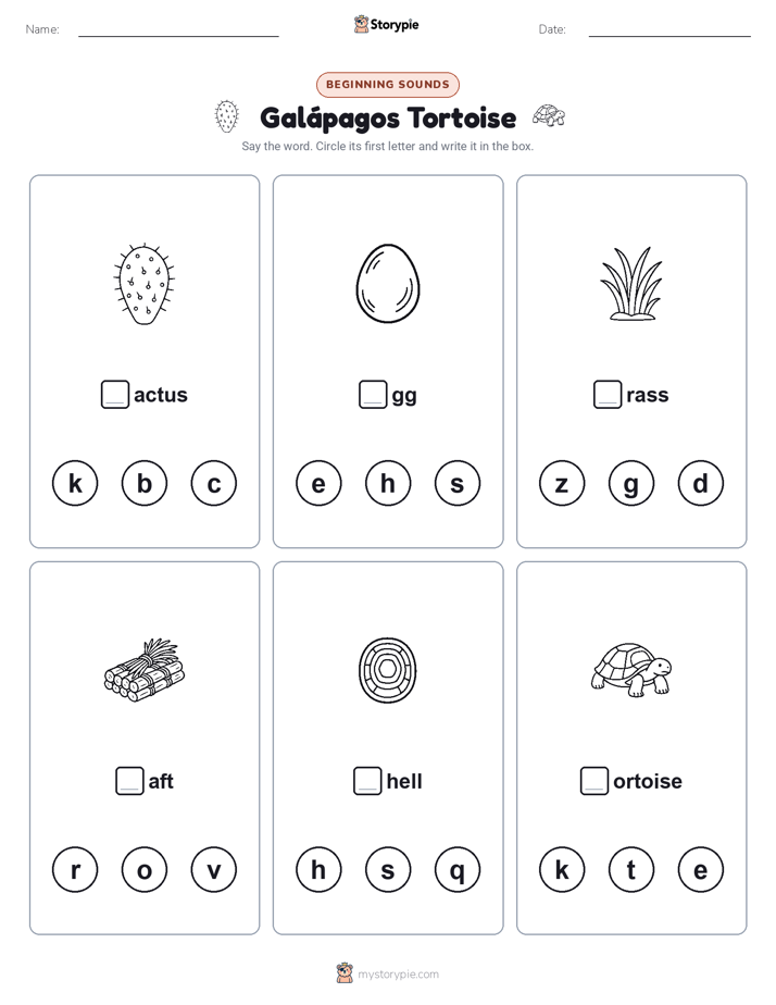 Beginning Sounds