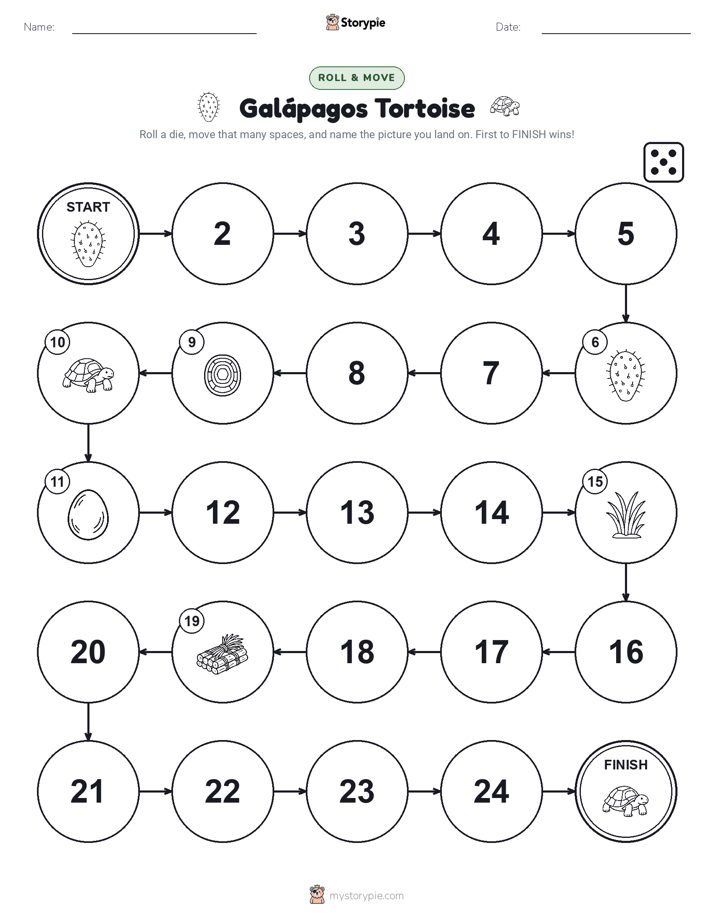 Roll & Move Game